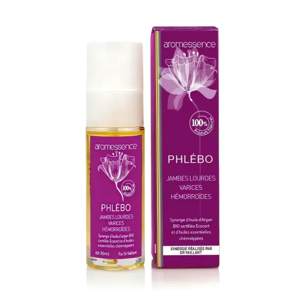 Huile essentielle bio Phlébo Aromessence 30 ml