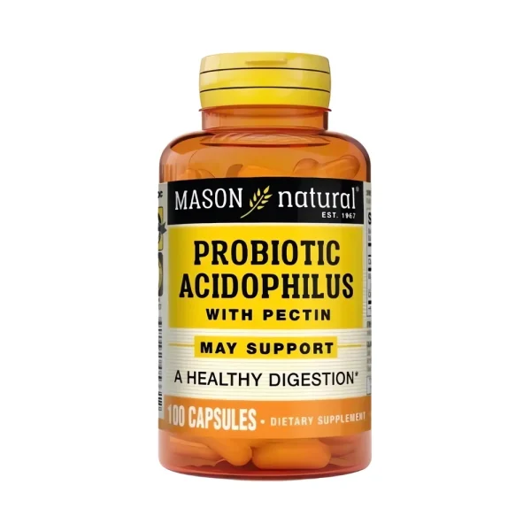 probiotiques avec prébiotiques 40 gélules Mason Natural