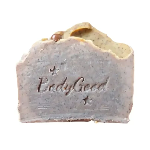 Savon exfoliant au café et guarana - BodyGood 140g savon café guarana BodyGood 140g