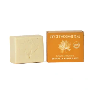 Savon beurre de karité miel Aromessence bio naturel
