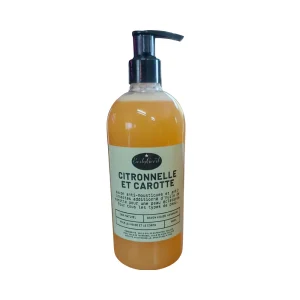 savon liquide citronnelle carotte BodyGood 250ml