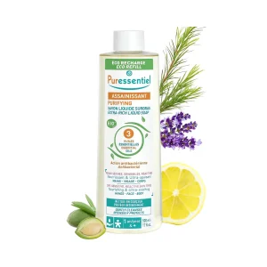 savon liquide surgras 500 ml puressentiel, savon liquide peau sensible