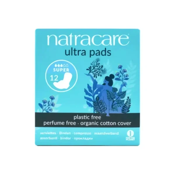 serviette ultra à rabats 12u natracare