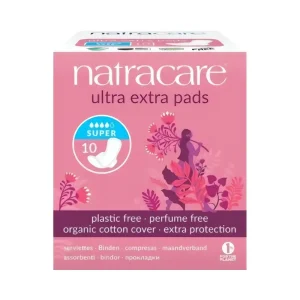 serviette ultra extra super 10u natracare