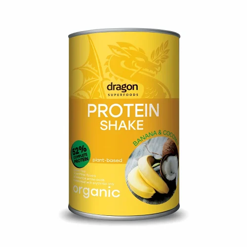 Shake protéiné banane noix de coco 450 g Dragon Superfoods