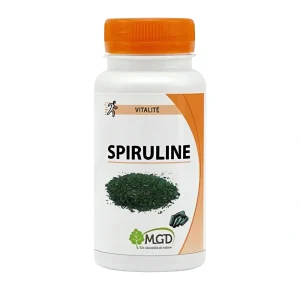 Spiruline 200 gélules MGD Nature complément nutritionnel naturel