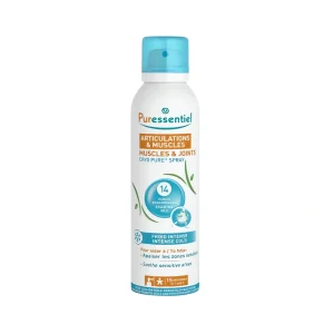 Spray cryo pure 150 ml puressentiel, spray frais musculaire
