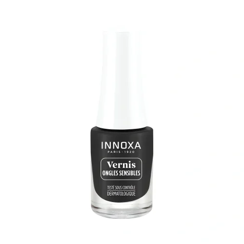 Vernis à ongles sensibles anthracite 5 ml Innoxa – Vernis naturel teinte sophistiquée Vernis à ongles sensibles anthracite 5 ml Innoxa vernis naturel couleur élégante