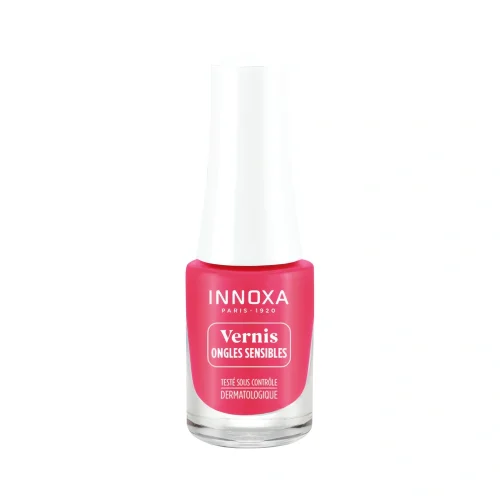 Vernis à ongles sensibles bougainvillier 5 ml Innoxa – Vernis naturel teinte florale Vernis à ongles sensibles bougainvillier 5 ml Innoxa vernis naturel couleur florale