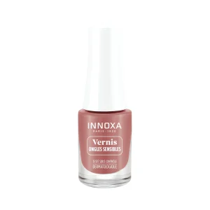 Vernis à ongles sensibles praline 5 ml Innoxa vernis naturel couleur gourmande