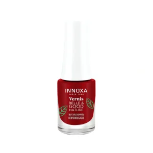 Vernis belle & good nature cerise 5 ml Innoxa vernis soin naturel couleur intense