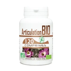 articulation, 400 mg, 120 comprimés, GPH, formule naturelle pour la mobilité et le confort articulaire.