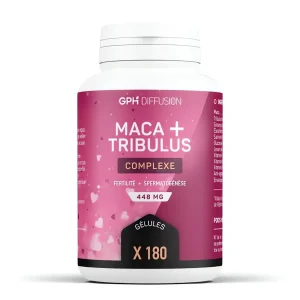 athomik libido maca tribulus 435 mg 180 gélules GPH complément alimentaire vitalité