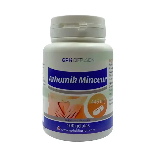 athomik minceur ananas konjac 445 mg 90 gélules GPH complément alimentaire minceur