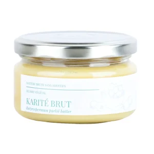 beurre de karité brut 150 g hydratant naturel multi-usages
