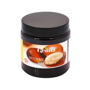 Beurre de karité bio 120 g Genna bloc cosmétique bio