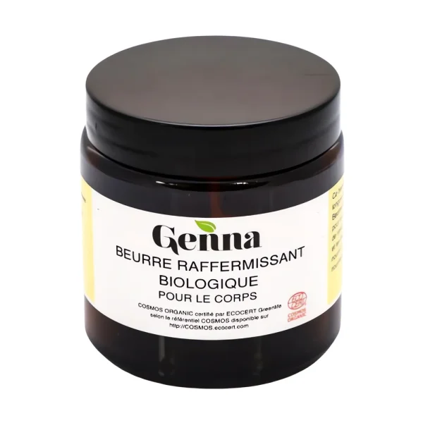 Beurre corps raffermissant Genna 120 ml, soin naturel pour peau douce