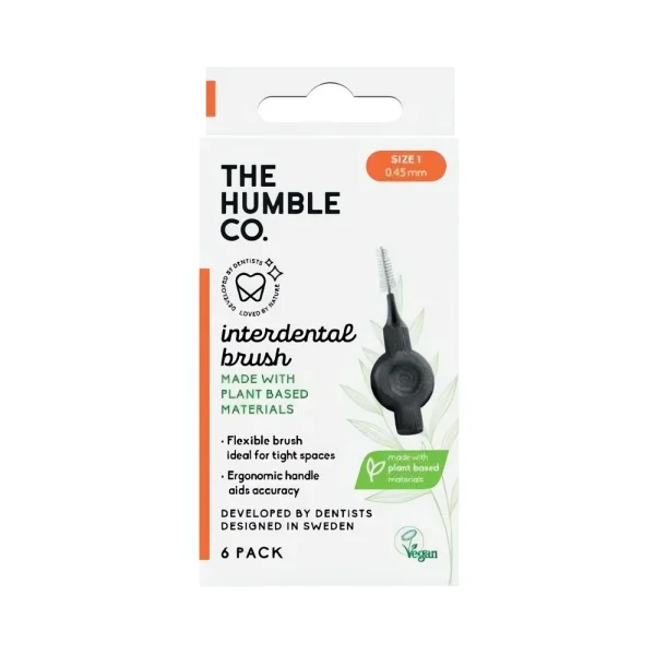 Brosse interdentaire taille 1 pack 6 The Humble