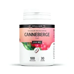 canneberge 250 mg 100 gélules GPH complément alimentaire urinaires