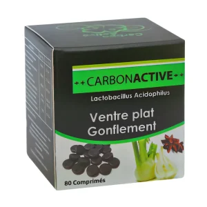 Carbon active – 80 comprimés – Natural Sprint, complément alimentaire naturel