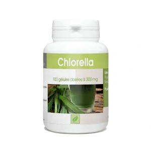 chlorella 300 mg 100 gélules GPH complément alimentaire énergie