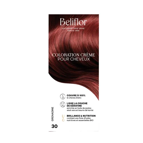 Coloration grenadine 120 ml Beliflor Maroc