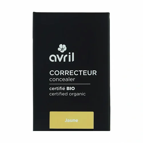 correcteur jaune bio 4 g Avril corrige les cernes violets