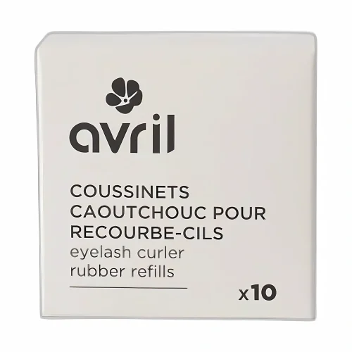 coussinets silicone recourbe-cils x10 recharge Avril