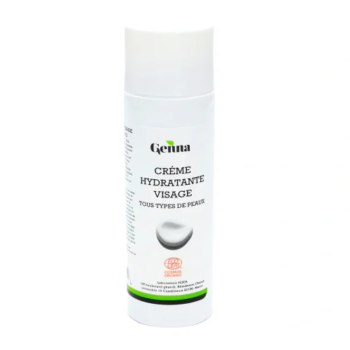 Crème visage hydratante Genna 50 ml, soin doux et naturel pour le quotidien