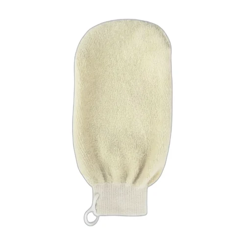 gant nettoyant en coton bio Avril accessoire visage doux