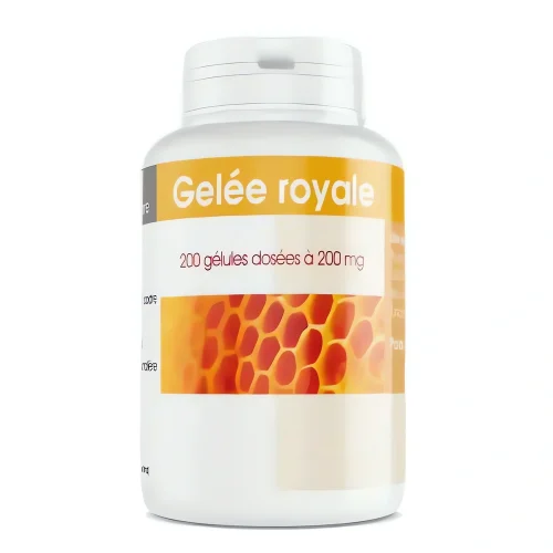 Gelée Royale GPH – Complément alimentaire naturel – 200 gélules gelée royale 200 mg 200 gélules GPH complément alimentaire vitalité