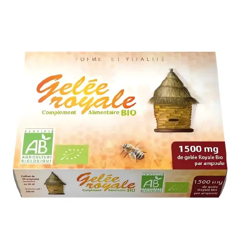 Gelée Royale Pure 1500 mg 20 comprimés GPH complément alimentaire tonique naturel gelée royale pure, 1500 mg 20 comprimés GPH, complément alimentaire naturel, revitalisant et stimulant immunitaire