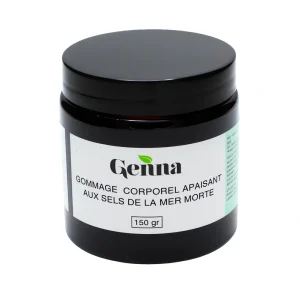 Gommage corps naturel aux sels de la Mer Morte 150 g Genna, exfoliant reminéralisant