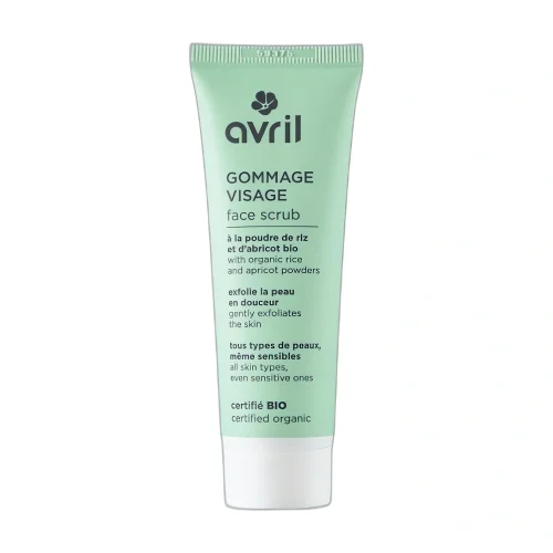 gommage visage bio 50 ml Avril exfoliation douce