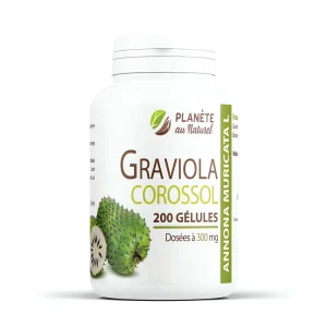 graviola 300 mg 200 gélules GPH complément alimentaire immunité