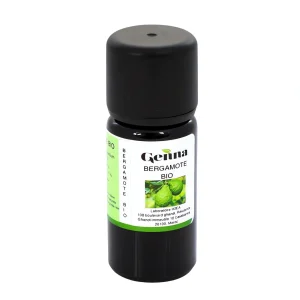 Huile essentielle Bergamote Bio 10 ml Genna pour diffusion et préparation naturelle