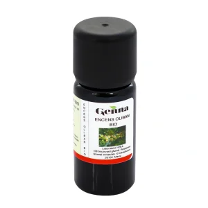 Huile essentielle Encens oliban Genna 5 ml dans flacon compact bio pour usage quotidien