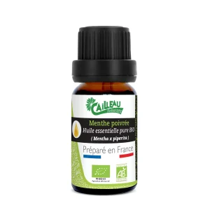 huile essentielle menthe poivrée cailleau 10 ml