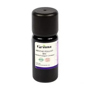 Huile essentielle Menthe pouliot 10 ml Genna, flacon compact bio pour usage quotidien