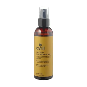 huile de macadamia 100 ml Avril soin protecteur cheveux