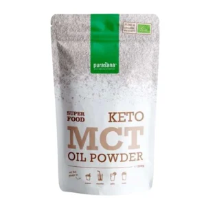 Huile MCT en Poudre 200G de Purasana pour recettes et boissons