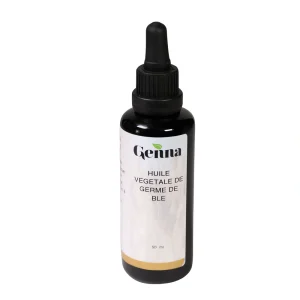 Huile végétale germe de blé 50 ml Genna flacon usage cosmétique