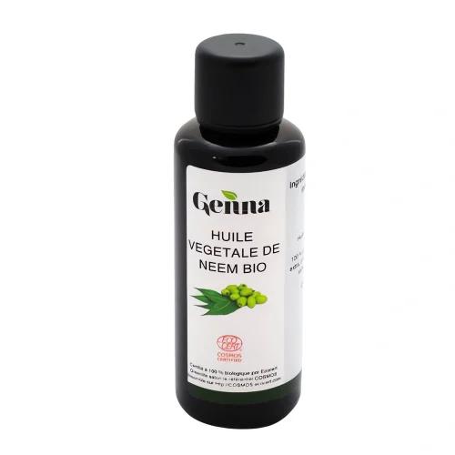 Huile végétale neem bio 50 ml Genna flacon cosmétique naturel