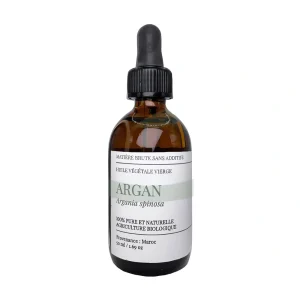 huile d’argan vierge bio 100 ml soin peau et cheveux
