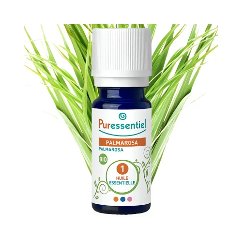Palmarosa bio 10 ml puressentiel – huile essentielle palmarosa bio Palmarosa bio 10 ml puressentiel, huile essentielle palmarosa bio