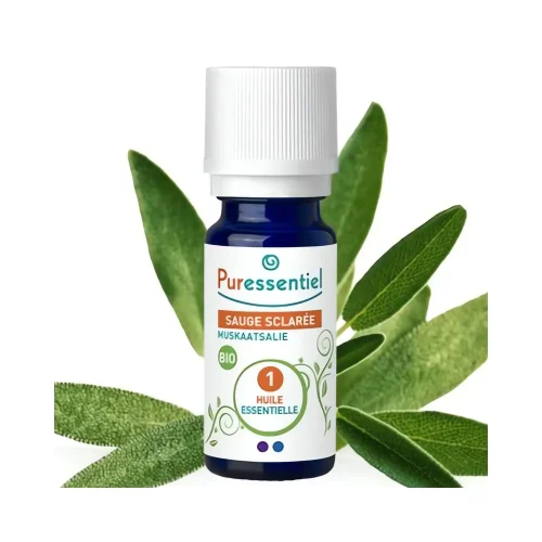 Sauge sclarée bio 5 ml puressentiel – huile essentielle sauge sclarée bio Sauge sclarée bio 5 ml puressentiel, huile essentielle sauge bio