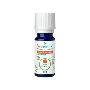 Thym à thymol bio 5 ml puressentiel, huile essentielle thym thymol