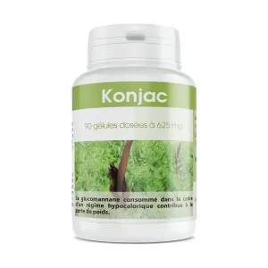 konjac 450 mg 90 gélules GPH complément alimentaire minceur
