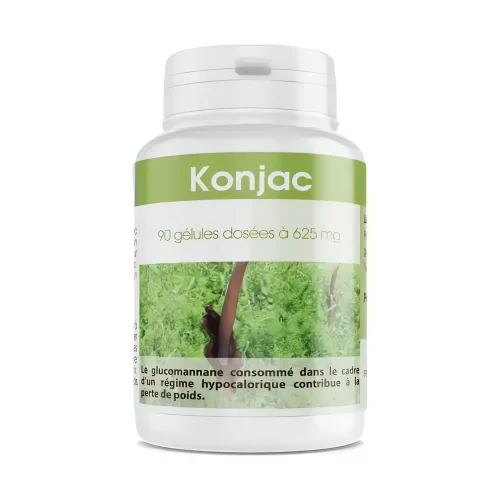 Konjac 450 mg 90 gélules GPH complément alimentaire satiété konjac 450 mg 90 gélules GPH complément alimentaire minceur