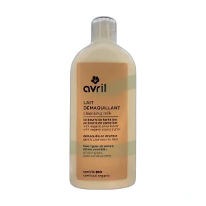 lait démaquillant 250 ml Avril soin nettoyage visage